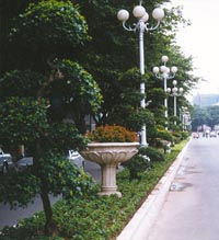 杜鵑映丹霞，韶關(guān)精繡園林綠化新畫(huà)卷